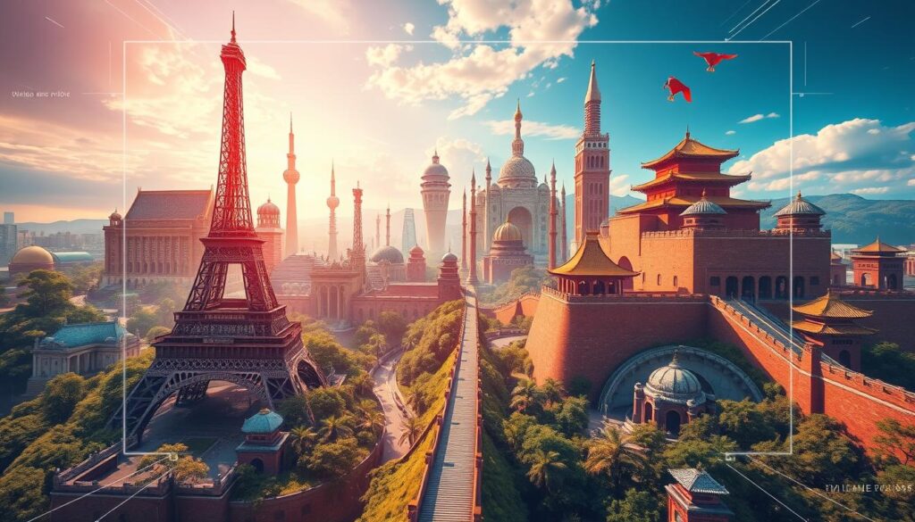 Google Earth for virtual sightseeing experiences