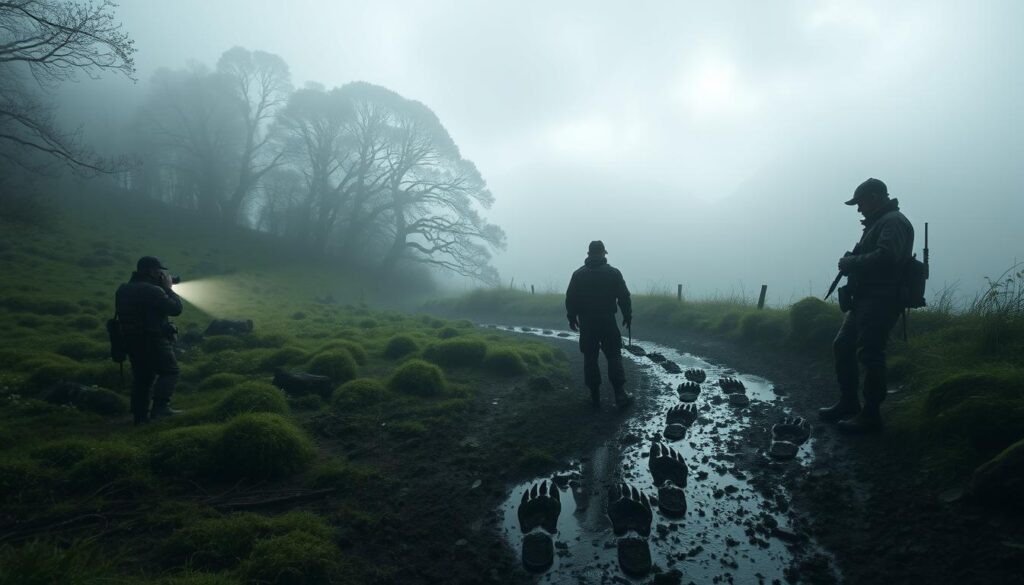 Investigation attempts related to the Beast of Exmoor