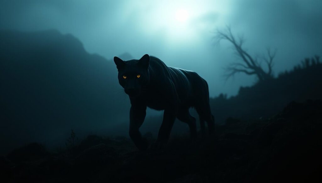 The Beast of Exmoor: A large, unidentified creature reported in the Exmoor Natio
