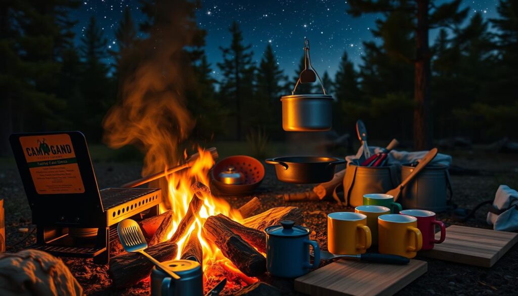 campfire cooking gear