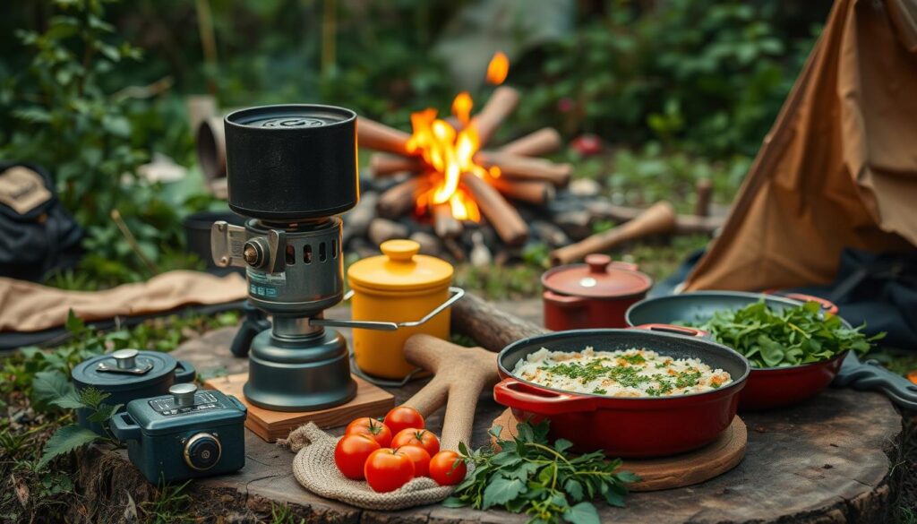 cooking equipment for delicious camp meals for outdoor adventures