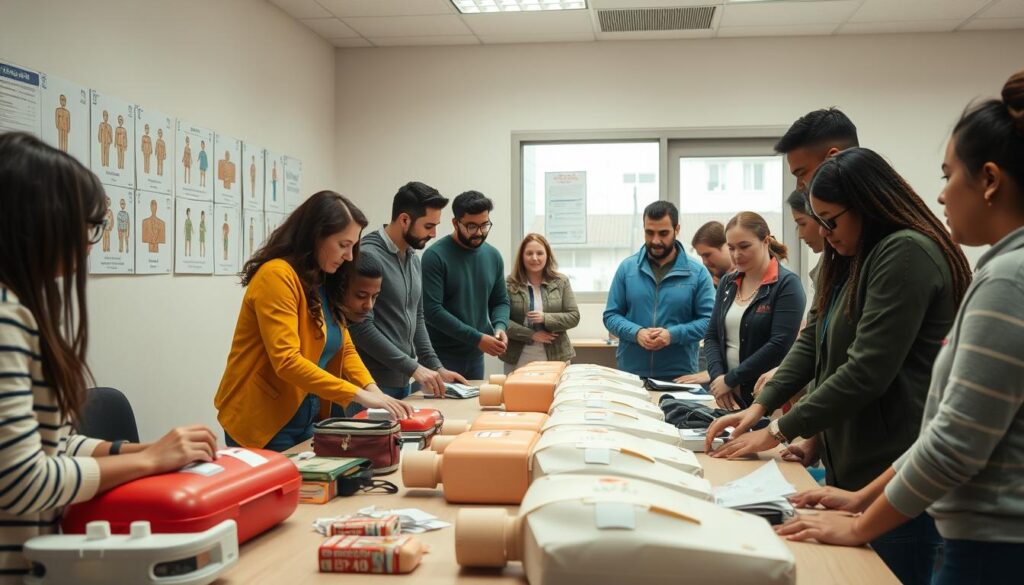 first aid training