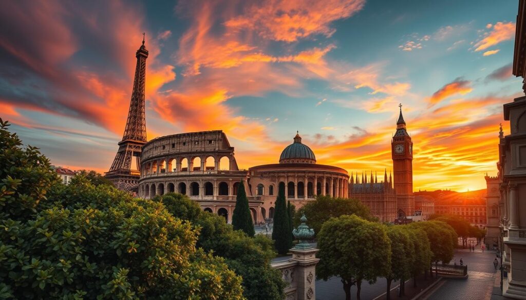 iconic European landmarks