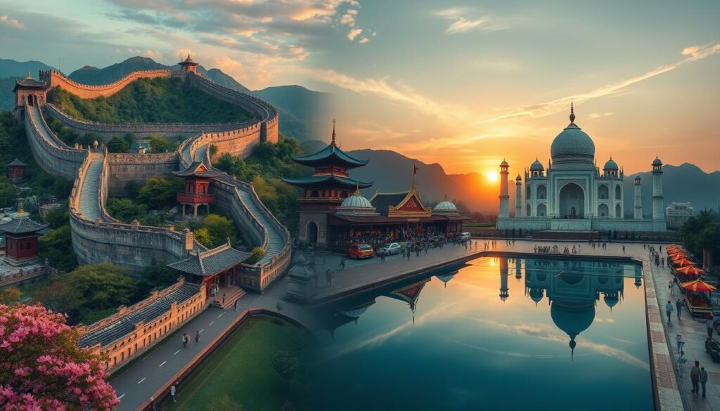 popular Asian tourist attractions