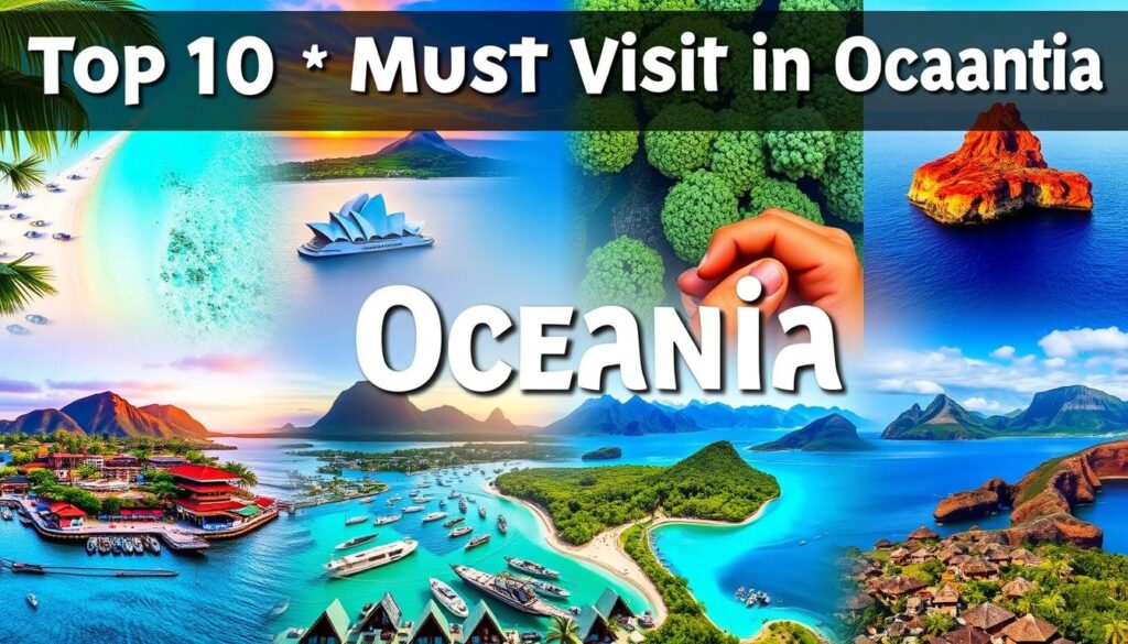 top 10 places to visit in Oceania
