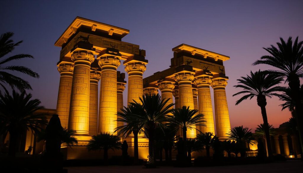 Luxor Temple and ancient Egyptian artistry