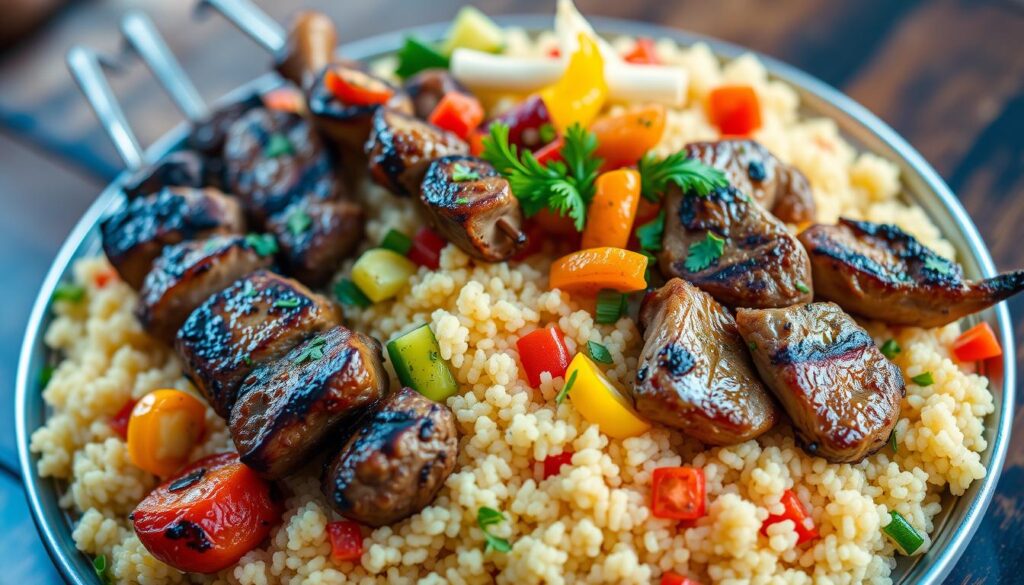 couscous pairings with vegetables and proteins