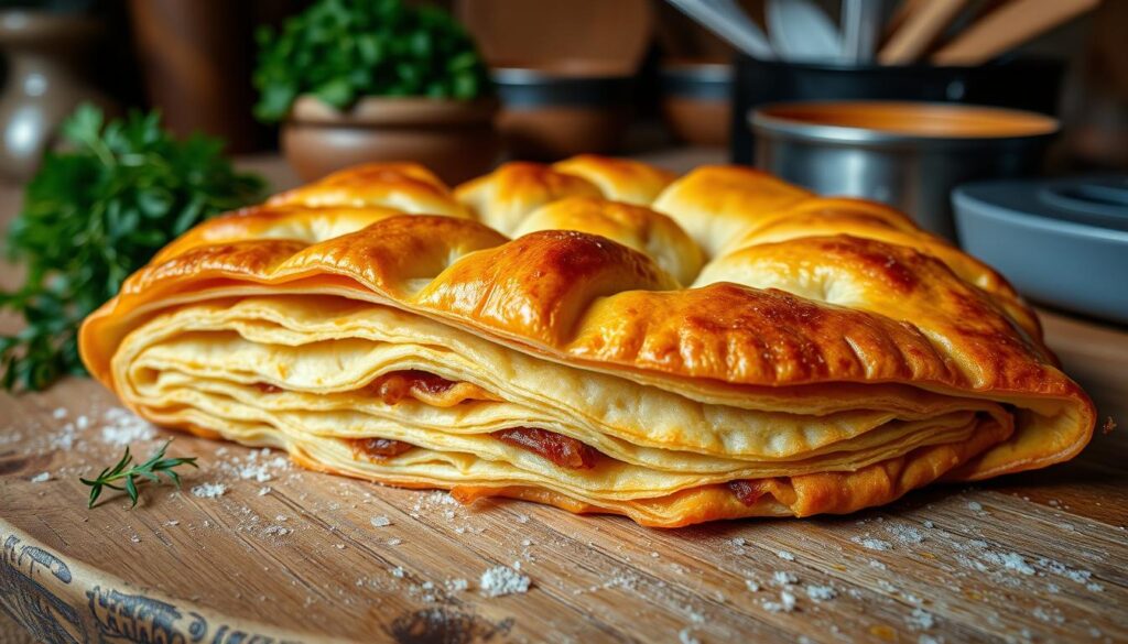 flaky pastry byrek