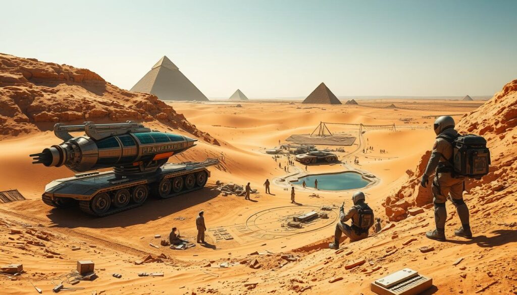 future excavation Aten