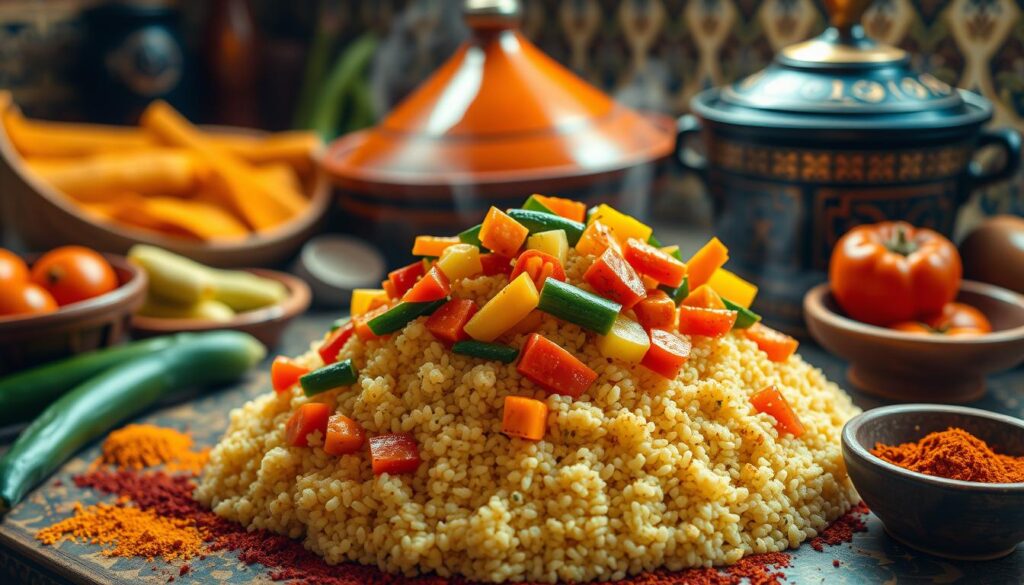 traditional Algerian couscous recipe