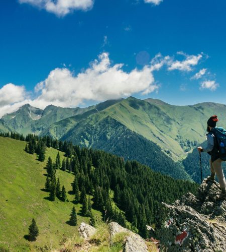 Man Standing on a Rock